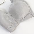 thumbnail image 5 of Fewfanhot Women's Plus Size Front Closure Nursing Bra, Mesh Bra with Adjustable Straps, Soft Padded Maternity Bra Wireless Comfort Breathable & Supportive Sports Bra, 5 of 6