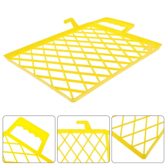 HOMEMAXS Plastic Paint Mesh Screen Paint Tray Plastic Filer Pad Artistic Paint Tray Liner