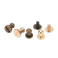 thumbnail image 4 of Chicago Screws, Glossy Appearance Button Stud 200 Sets Widely Used Round Head  For Case Gold And Bronze Color, 4 of 8