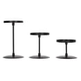 thumbnail image 3 of Portavelas De Pilar, Antioxidante 3pcs Portavelas De Pilar Negro Tres Tamaños Pintura De Piano Negro Para Boda ANGGREK Candle Holders for Pillar Candles, 3 of 8