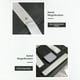 thumbnail image 5 of Guardurnaity Práctico bolso para ordenador con múltiples técnicas en la espalda, bolso de hombro de tela Oxford, bolso de uniforme JK, llaves Bolsas de mensajero y de hombro GRIS, 5 of 6
