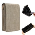 thumbnail image 3 of Circular Knitting Needle Storage Bag, Zipper Organizer Case For Crochet Sewing Accessories, Empty Kit Bag (Khaki), 3 of 9