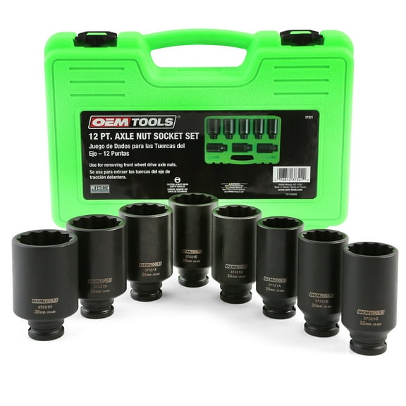 OEMTools 12 Pt. Axle Nut Socket Set