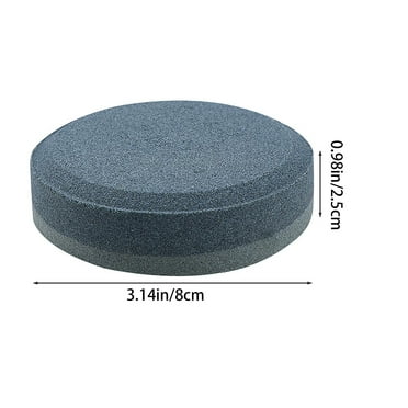 Whetstone*1 Clearance! Round Whetstone Double Side Hand Held Home Whetstone Outdoor Sharpening Tool