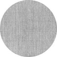 thumbnail image 1 of Ahgly Company Indoor Round Solid Gray Modern Area Rugs, 5' Round, 1 of 4