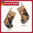 thumbnail image 2 of Lsque 18 Inches Playful Otter Tropical Beach Pattern Christmas Stockings Hanging Ornaments,Knitted Xmas Fireplace Hanging Stocking,Holiday Decoration, 2 of 7