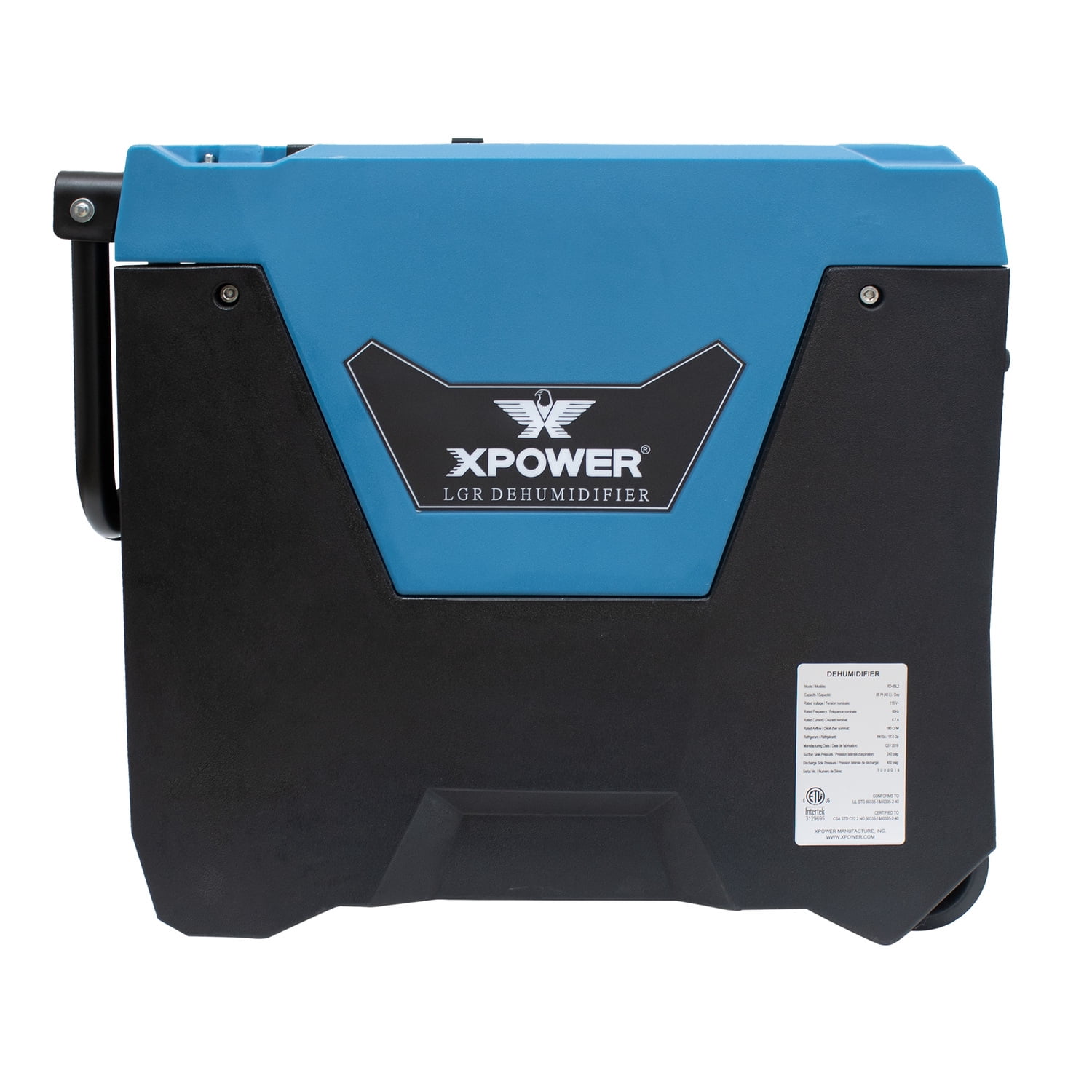 XPOWER XD-85L2 Commercial LGR Dehumidifier w/ Pump