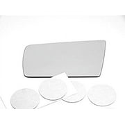 Aftermarket Mirrors 97-99 Mercedes E Class Left Driver Mirror Glass Lens w/Adhesive USA. Alternative Direct Fit Over Glass For Heated and Auto Dim Type Mirrors. See Details