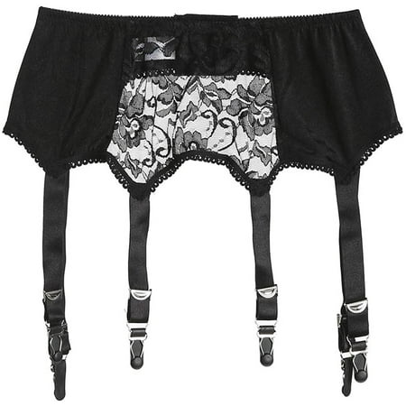

Kiapeise Sexy Mesh Garter Belt with Straps for Stockings Lingerie