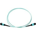 thumbnail image 4 of Axiom - Crossover cable - MTP/MPO multi-mode (F) to MTP/MPO multi-mode (F) - 10 m - fiber optic - 50 / 125 micron - OM3 - riser - aqua, 4 of 4