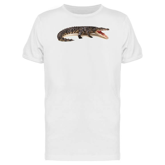 Crocodile With Mouth Open Tee Men's -Image by Shutterstock