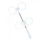 thumbnail image 4 of Plástico óptico blanco de la optometría de la para las herramientas de prueba de la confirmación de la lente ± 250 Baoblaze Optometry Flip, 4 of 8