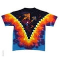 thumbnail image 2 of Space Shrooms - Light Fantasy Apparel T-Shirt - Tie Dye, 2 of 2