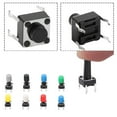 thumbnail image 5 of Chendee 420 Pcs Tact Switch Kit 8 Type Tactile Push Button Switch And 7 Type Cap, 5 of 5