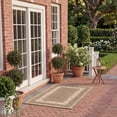 thumbnail image 3 of Safavieh Courtyard Elija Botanical Indoor/Outdoor Area Rug, Brown/Natural, 2'7" x 5', 3 of 10