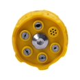 thumbnail image 3 of figatia High Pressure Washer Nozzle 3600PSI Adjustable Angle for Washing Cars Garden Yellow, 3 of 8