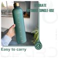 thumbnail image 4 of Opard 32oz / 27oz Motivational Water Bottle with Time Marker to Drink Reusable Plastic Bottle with BPA Free Tritan for Gym and Sports, 4 of 7