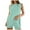 Green, variant on Short Sets for Women Ribbed Knit Stretchy Sleeveless Crewneck Tank Top and Shorts 2 Piece Matching Set Womens Lounge Set