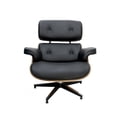 thumbnail image 2 of Silla Lounge Eames + Ottoman Style - Negro CARRIZO Silla Lounge Eames + Ottoman Réplica - Negro, 2 of 11