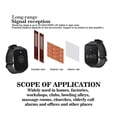 thumbnail image 2 of Wireless Wrist Pager Ipx7 Waterproof 433.92mhz Watch Pager Compatible with Restaurant Paging System, 2 of 5
