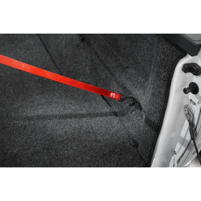 BedRug Doublure de Lit BRY07SBK Classique; à Rabat; Rail sous le Lit; Gris Foncé; Polypropylène Type Moquette; Doublure de Hayon Incluse