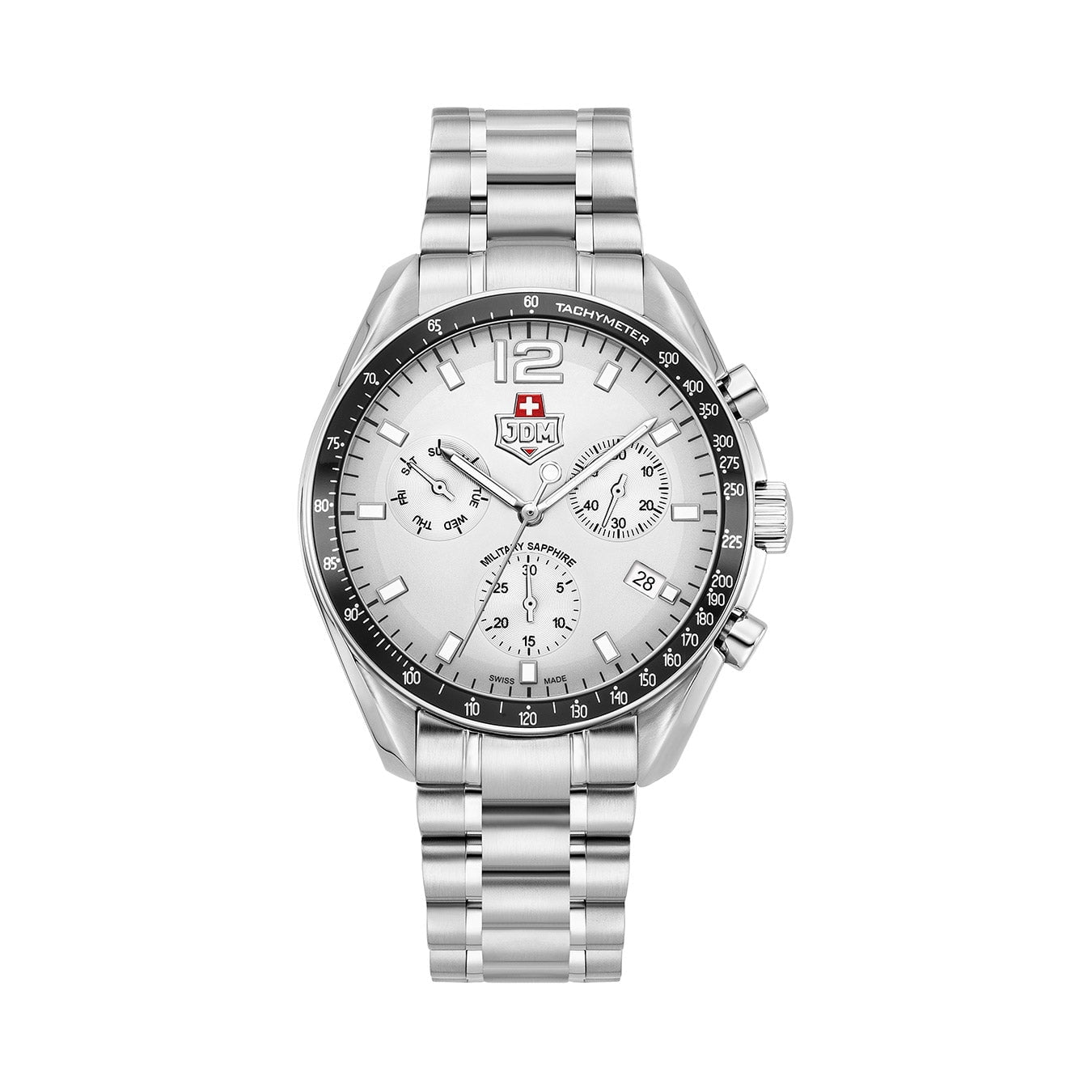 か Victorinox Men's Swiss Army Night Vision Steel Watch 241571