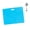 Horizontal Light Teal, variant on Erasable Badge Note, Reusable Mini Whiteboard Clipboard with ID Badge Clip, Pocket Sized Erasable Notepad Badge Accessory for Nurses (Vertical White)