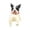 Beige2, variant on Cute Mini Resin Puppy Figurine Decor, Multi-Style Hanging Dog Statue Ornament With Traceless Tape, Universal Dashboard Computer Screen Tabletop Mini Animal Decor