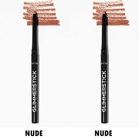 Avon Glimmersticks Retractable Nude Lip Liner, Set of 2