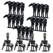 24-Piece Pack Battle Soldiers with Weapons Set, Building Blocks Action Figures Toy, Boys Kids Gift