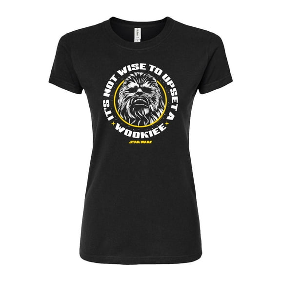 Star Wars - Its Not Wise Wookie - Juniors Fitted Tee