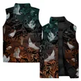 thumbnail image 4 of Chaleco moderno y versátil para hombre, elegante chaqueta de invierno con estampado de pájaros para hombre, ropa cómoda y cálida con estampado de cuervos personalizado, 4 of 4