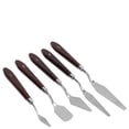 thumbnail image 3 of Paletas Abstractas Pintura Con Cuchillo, Juego De Cuchillos Con Paletas Con Ergonómico Buena Resistencia A La Corrosión Para Hacer Glaseado De Pasteles Para Mezclar Colores, 3 of 7