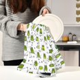 thumbnail image 6 of Dreamtimes Dishcloth, Kitchen Towel, Kitchen Gifts for Restaurant, Kitchen, Party, Funny Frogs Pattern, 6 of 7