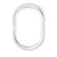thumbnail image 1 of Anillo en forma de C Inteprter 24 unids/set Accesorios para cortinas de baño Transparente 3,8*5,5 CM, 1 of 6