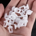 thumbnail image 3 of WASHWEPE Lot de 100 Rouleaux de Rideau de Douche à Glissière, Rouleaux de Rideau en Plastique, Tient les Rideaux Robustes pour Décorateurs, 3 of 6