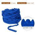 thumbnail image 2 of Uxcell 10 Yards Pom Pom Ball Fringe Trim Ribbon Sewing Accessory DIY Crafts, 5mm Blue, 2 of 6
