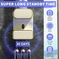 thumbnail image 5 of Automatic Toothpaste Dispenser,Wall Mounted Electric Toothpaste Dispenser with 3 Toothpaste Slots,Toothpaste Dispenser for Kids and Adults (White), 5 of 9