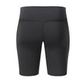 thumbnail image 4 of biudgviw Biker Shorts for Women High Waisted Stretchy Athletic Shorts Soft Workout Yoga Knee Length Leggings for Running, 4 of 4