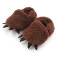 thumbnail image 6 of Baby Shoes Size 13(12Cm) Boys Plush Paw Prewalker Warm Toddler Sneakers Bronze, 6 of 7