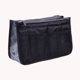 thumbnail image 5 of Bolso cosmético multifuncional Bolso de maquillaje portátil Bolso organizador de cremallera doble, 5 of 5
