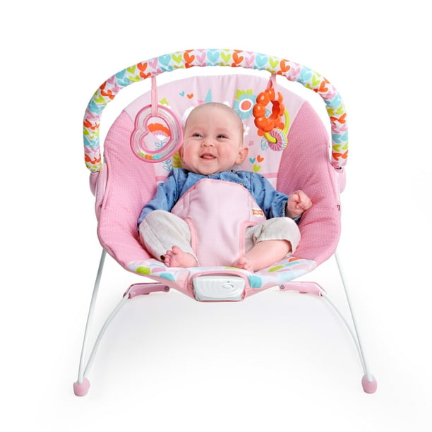 Bright Starts Fanciful Fantasy Unicorn Vibrating Baby Bouncer