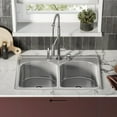 thumbnail image 2 of Swiss Madison Ouvert 33 x 22 Stainless Steel, Dual Basin, Top-Mount Kitchen Sink, 2 of 14