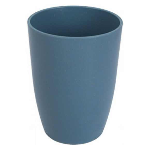 Zhuge [Juego de 4] Vasos de paja de trigo Vasos de plástico Vasos reutilizables e irrompibles Vasos de agua para cocina, camping, fiestas (azul)