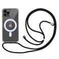 thumbnail image 4 of Crossbody Lanyard Clear Magnetic Case For iPhone 15 Plus 14 13 12 Pro Max 11 For Magsafe Shockproof Acrylic Hard PC Back Cover, 4 of 5