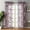 Purple, variant on JCDY Sheer Curtains 63 inch Length 2 Panels Purple Floral Drapes for Living Room Bedroom,Grommet