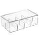 thumbnail image 1 of unbranded Caja Organizadora Transparente Para Té Con Divisiones Para Escritorio Y Almacenamiento De Café, 1 of 8