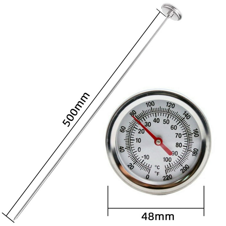 Good Ideas Compost Accelerant - Stainless Steel Compost Thermometer,  20-inch Probe, Easy-to-Read Dial in the Composter Accessories department at