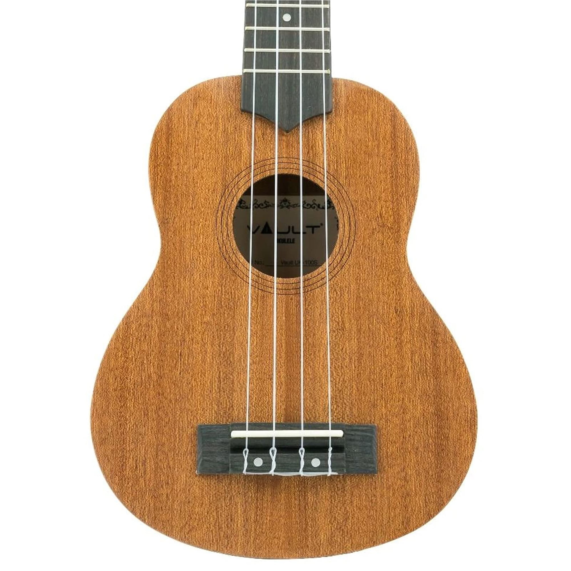 Vault UK-100 Arched Back Soprano Ukulele w/ Gig Bag