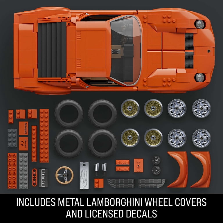 Mattel Brick Shop Hot Wheels '71 Lamborghini Miura P400 SV Mattel Brick Shop Hot Wheels '71 Lamborghini Miura P400 SV